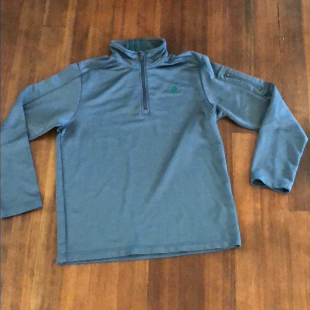 Adidas pullover track jacket